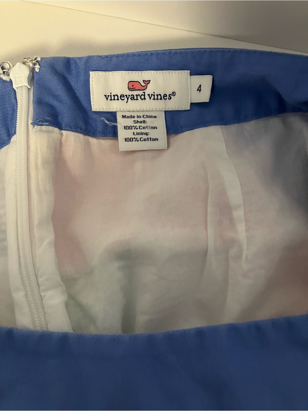 Vineyard Vines Patchwork Mini Skirt in Blue, Pink, Green & White - Picture 3 of 3